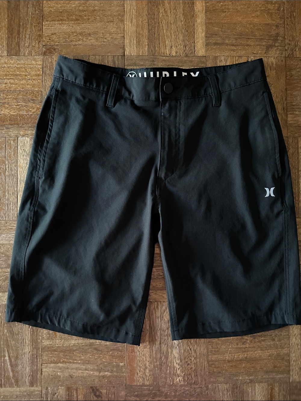 Hurley Black Men's Hybrid Shorts